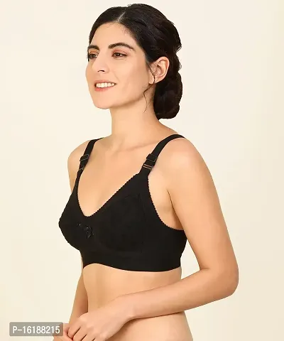 Stylish Cotton Solid Bras For Women- Pack Of 2-thumb3