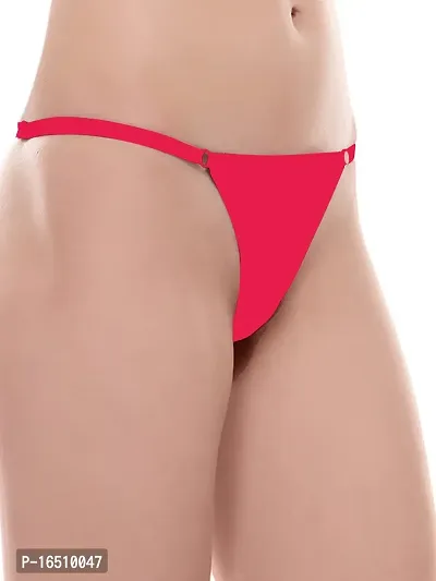 Stylish Pink Cotton Blend  Briefs For Women-thumb2