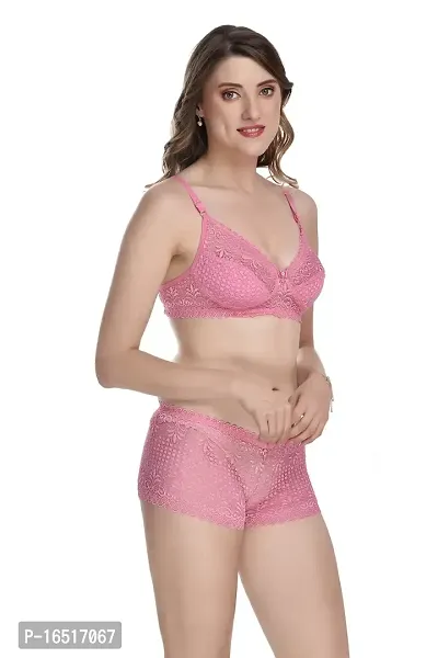 Stylish Multicoloured  Bra  Panty Set For Women Pack Of 2-thumb2