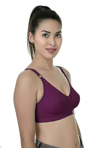 Fashion Comfortz Women's T-Shirt Non Padded Non Wired Bra Color - Pack of 6 Bra-thumb1