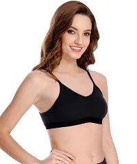 Stylish Cotton Solid Bras For Women- Pack Of 2-thumb1