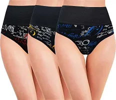 Stylish Fancy Cotton Blend Panty For Women Pack Of 6-thumb4