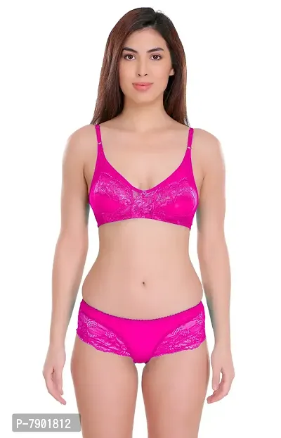 Fashion Comfortz Bra & Panty Set for Women . Sexy Lingerie for