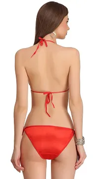 Fashion Comfortz Bra  Panty Set Red-thumb3
