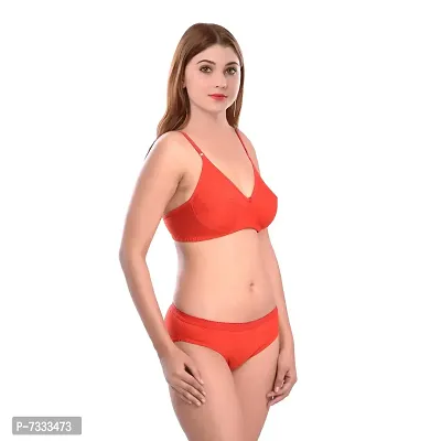 Buy PIBU-Women's Cotton Bra Panty Set for Women Lingerie Set Sexy Honeymoon  Undergarments ( Color : Red )( Pack of 1 )( Size :34) Model No : Ruchi SSet  Online In India At Discounted Prices