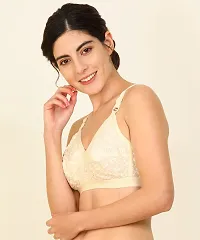 Stylish Cotton Solid Bras For Women- Pack Of 2-thumb2