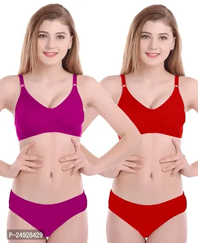 Buy Docare Womens Red Bra - ( Pack of 3 ) Online at Low Prices in India 