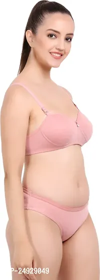 Stylish Cotton Bra And Panty Set For Women Pack Of 3-thumb5