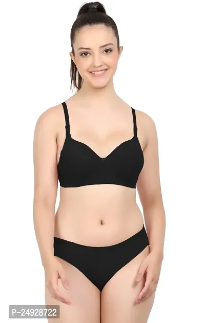 Stylish Cotton Bra And Panty Set For Women Pack Of 2-thumb4