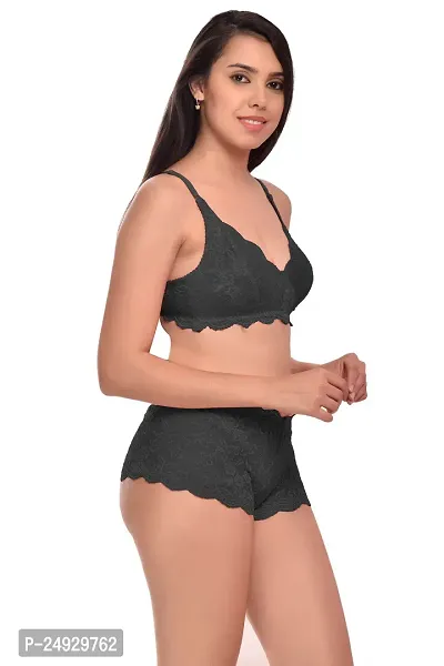 Stylish Cotton Bra And Panty Set For Women Pack Of 2-thumb3