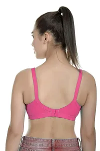 Fashion Comfortz Women's T-Shirt Non Padded Non Wired Bra Color - Pack of 6 Bra-thumb3