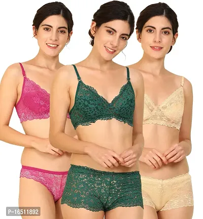 Buy Multicoloured Lingerie Sets for Women by AROUSY Online