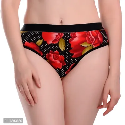 Stylish Fancy Cotton Blend Panty For Women Pack Of 3-thumb2