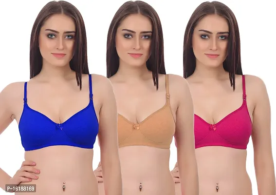 Fancy Ladies Bra (Pack Of 3 )