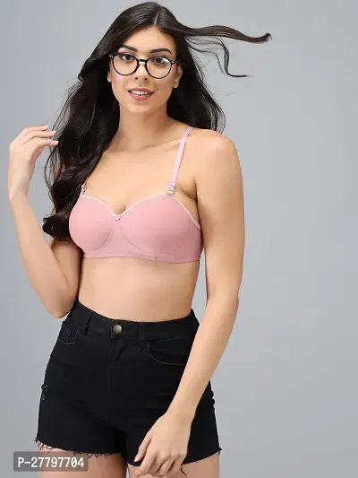 Stylish Multicoloured Cotton Solid Bras For Women-thumb5