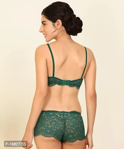 Buy Stylish Fancy Cotton Bra Panty Set For Women Pack Of 3 Online