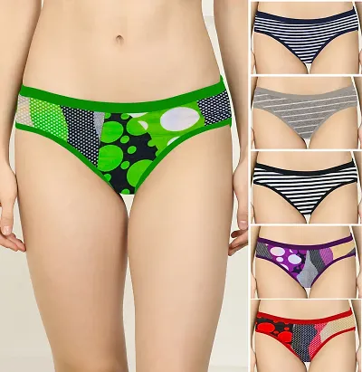 Stylish Blend Briefs For Women Pack of