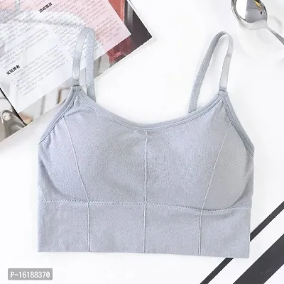 Stylish Cotton Self Design Bras For Women- Pack Of 2-thumb3