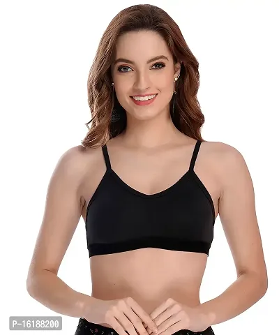 Stylish Cotton Solid Bras For Women- Pack Of 2-thumb4