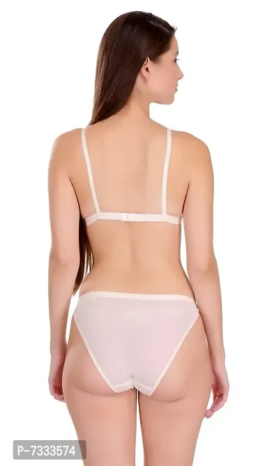 PIBU-Women's Cotton Bra Panty Set for Women Lingerie Set Sexy Honeymoon Undergarments (Color : Brown)(Pack of 1)(Size :30) Model No : Baby Bikni et #CT-thumb4