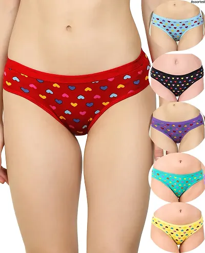 Stylish Blend Briefs For Women Pack Of