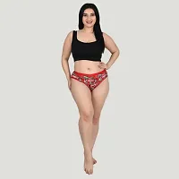 Women Cotton Hipster Multicolor Panties Combo of 3-thumb3