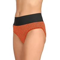 Stylish Red Cotton Blend  Briefs For Women-thumb2