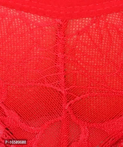 Stylish Red Cotton Blend  Briefs For Women-thumb4