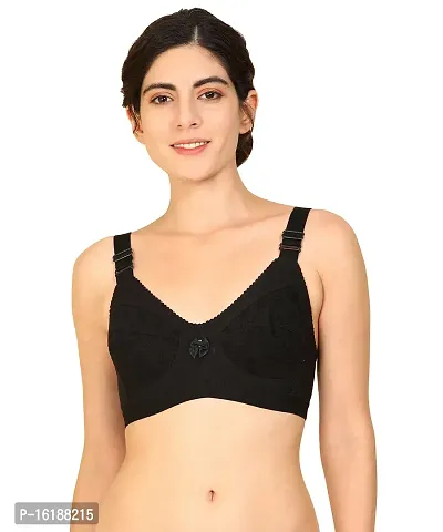 Stylish Cotton Solid Bras For Women- Pack Of 2-thumb5