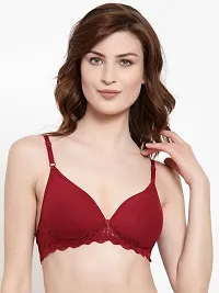 Stylish Cotton Solid Bras For Women- Pack Of 2-thumb3