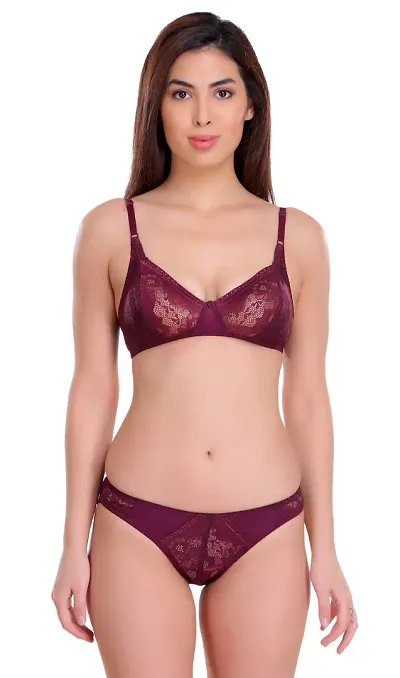 Buy Benivogue Cotton Panty Cotton Bras Set for Girl's , Floral Printed  Women Lingerie Innerwear Underwear Set for Everyday Use, Pure Cotton Bra  Penty Set of 3 Online In India At Discounted Prices