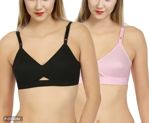 Pack Of 2 Non-Padded Basic Bra