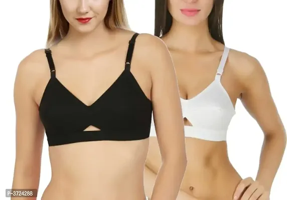 Pack Of 2 Non-Padded Basic Bra