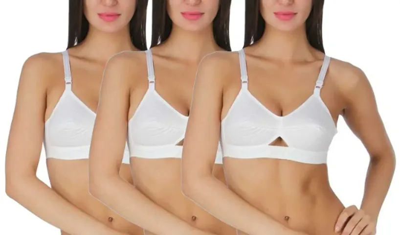 Stylish Basic Bras Pack Of 3