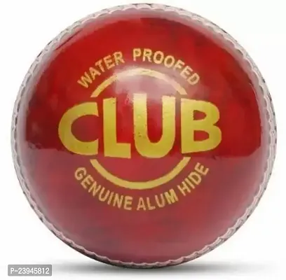 Club Cricket Leather Ball Pack Of 1