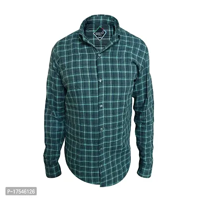 Casual Shirts for Men Cotton Slim fit Check Checkered Stylish Designer Formal Shirt Checks Summer Full Sleeve Men's Shirts Latest 2023-thumb2