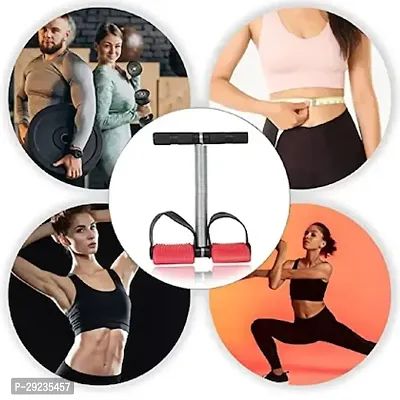 Spring Tummy Trimmer Waist Trimmer Drawstring Portable Home Gym Fitness Pull Rope Spring Foot Pedal Abdomen Leg Exerciser Abdomen Waist Leg Stretching Slimming