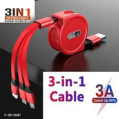 modern USB 3 in 1 Magnetic Changer Mobile Charging Cable