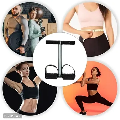 Spring Tummy Trimmer Waist Trimmer Drawstring Portable Home Gym Fitness Pull Rope Spring Foot Pedal Abdomen Leg Exerciser Abdomen Waist Leg Stretching Slimming