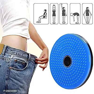 Tummy Twister Abdominal ABS Exerciser Body Toner Fat Buster Oblique Workout Perfect Waist Trimmer Exerciser Home Gym Equipment for Men and Women(Multicolor)-thumb0