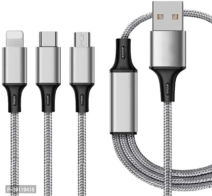 modern USB 3 in 1 Magnetic Changer Mobile Charging Cable-thumb0