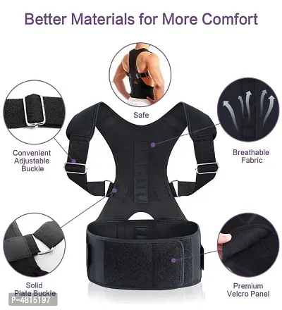 Trends Maker Posture Correction Belt, Shoulder Back Support Belt for Men  Women-thumb4