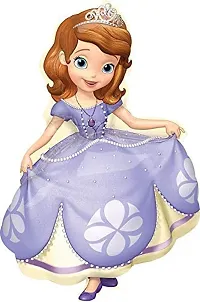 Princess Sofia Cartoon Theme Toy Foil Balloons  For Happy Birthday Party Balloon Decorations-thumb1