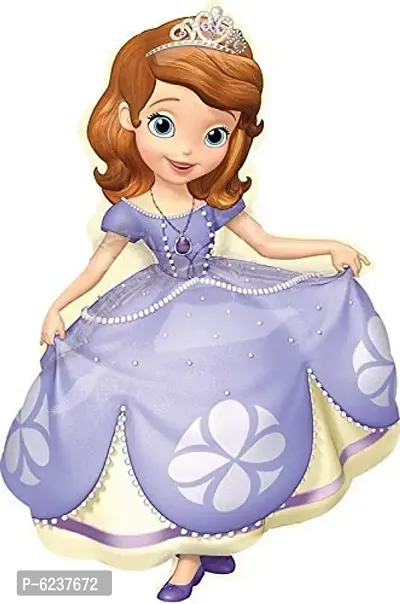 Princess Sofia Cartoon Theme Toy Foil Balloons  For Happy Birthday Party Balloon Decorations-thumb2