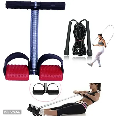 Single Spring Tummy Trimmer With Skipping Rope Men and women