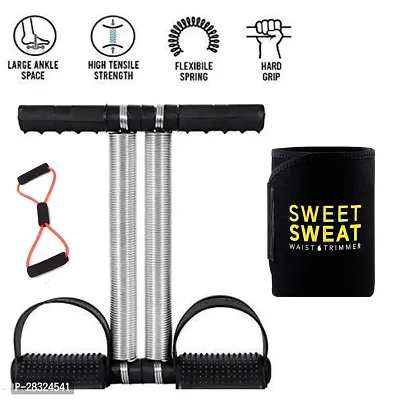 Double Spring Tummy Trimmer With Swat Belt and Figir 8 home gym