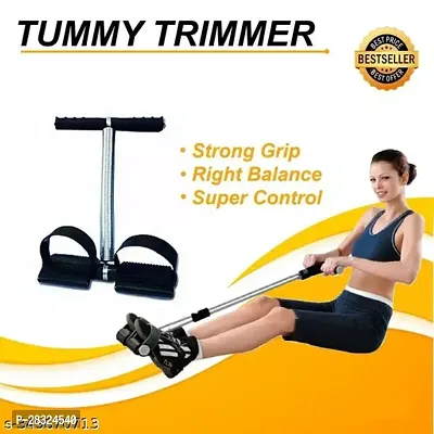 Single Spring Tummy Trimmer With figure 8 and Sweat Belt