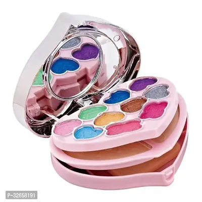 Makeup Kit for Girls Full Kit Eye shadow Lip Gloss Mirror Contour Powder Combination-thumb0