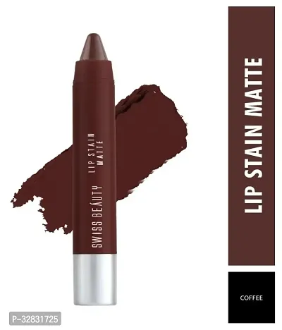 Beauty Lip Stain Matte Lipstick Lipstick (Coffee)-thumb2