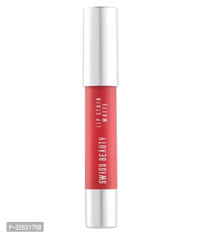 Beauty Lip Stain Matte Lipstick Lipstick (Pixie Pink)-thumb2